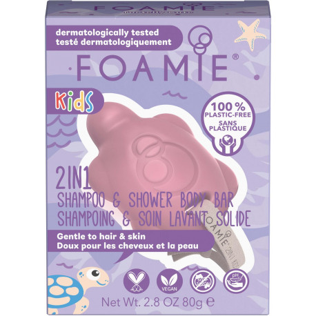 Shampoing & Soin Lavant Solide Kids Violet Doux pour Cheveux et Peau