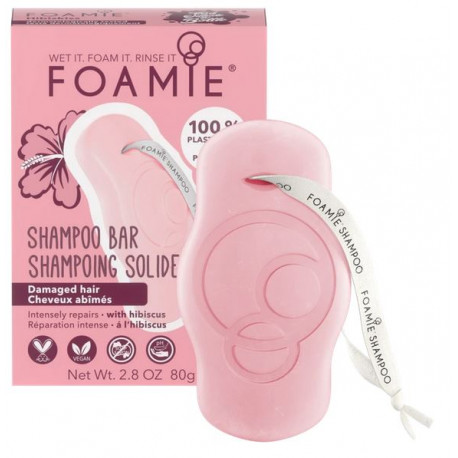 Shampoing Solide Cheveux Abîmés Hibiscus