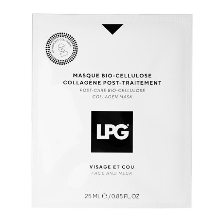 Masque Bio-Cellulose Collagène Post Traitement Visage et Cou