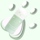 Dream Stick Masque Visage Argile