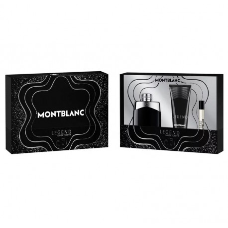 Coffret Montblanc Legend Edt +Gel Douche +Mini