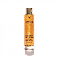 Huile Pailletée Monoï x Collagène Protéger, Réparer, Revitaliser
