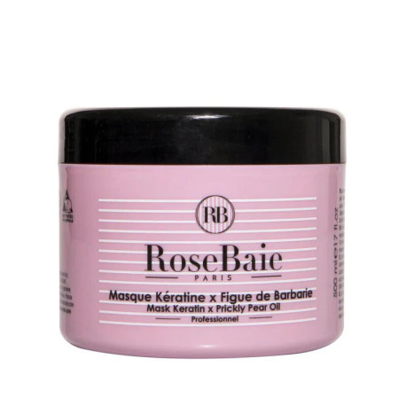 Masque Kératine x Huile de Figue de Barbarie Hydrate, Répare, Sébo-régulation