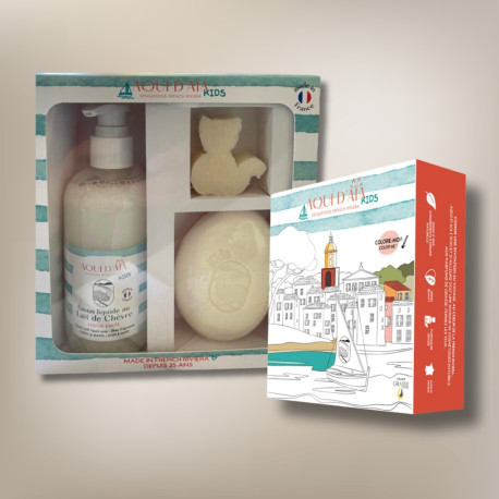 Coffret Kids Savon Liquide +Savon Corde +Savon Chat