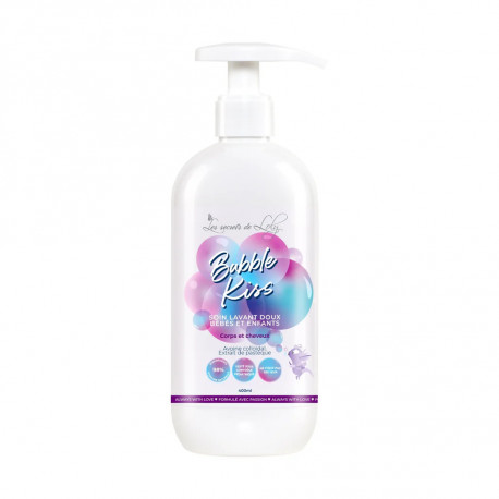 Bubble kiss Soin lavant doux bébés et enfants