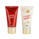 Coffret Boule de Neige Crème Mains +Lotion Corps Scintillante +Confettis de Savon