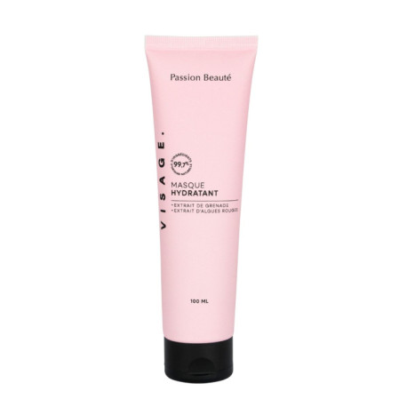Masque Hydratant Extrait de Grenade et Extrait d’Algues Rouges