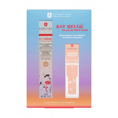 The Perfect Skin Duo Clair CC Crème +Super BB Concealer