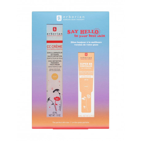 The Perfect Skin Duo Doré CC Crème +Super BB Concealer