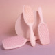 Brosse Plate Douce - Glow Démêle en douceur les longueurs sans casser les boucles
