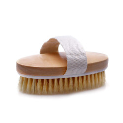 Brosse Corps - Body Flow Brosse de Drainage Lymphatique en Sisal Naturel