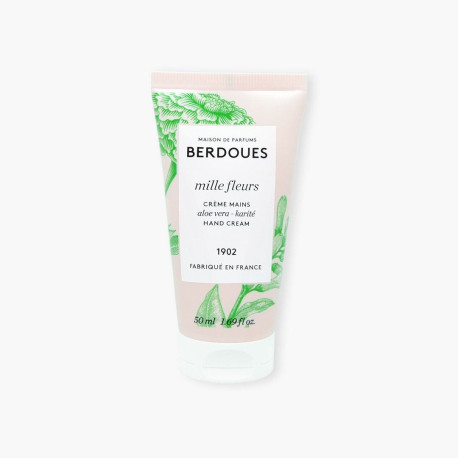 Crème Mains Mille Fleurs Aloe Vera Beurre de Karité